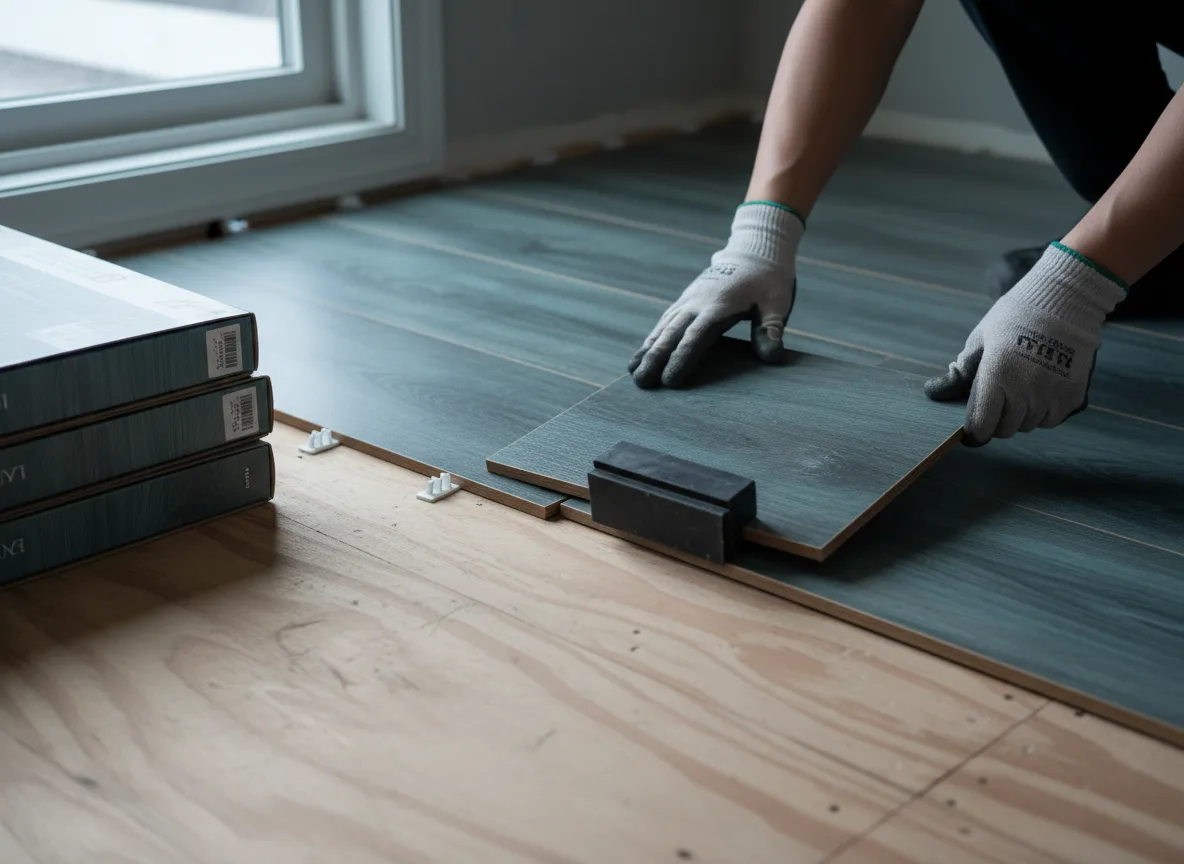 Luxury Vinyl Plank Installation company in North Prairie, WI